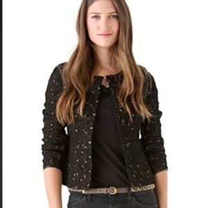 DVF Maya Pebble Lace Jacket, Size: 2